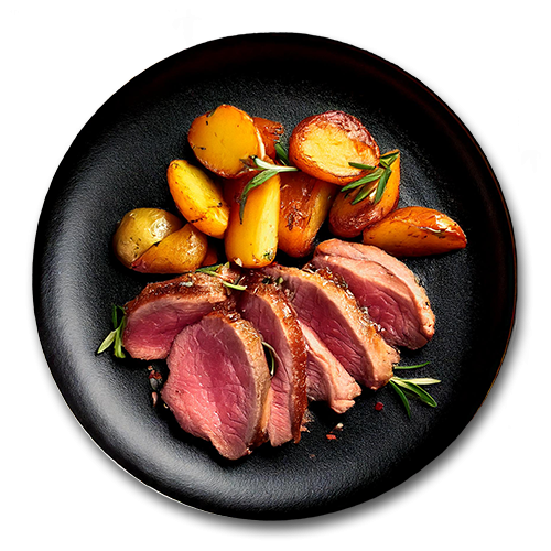 Magret de canard à Bergerac